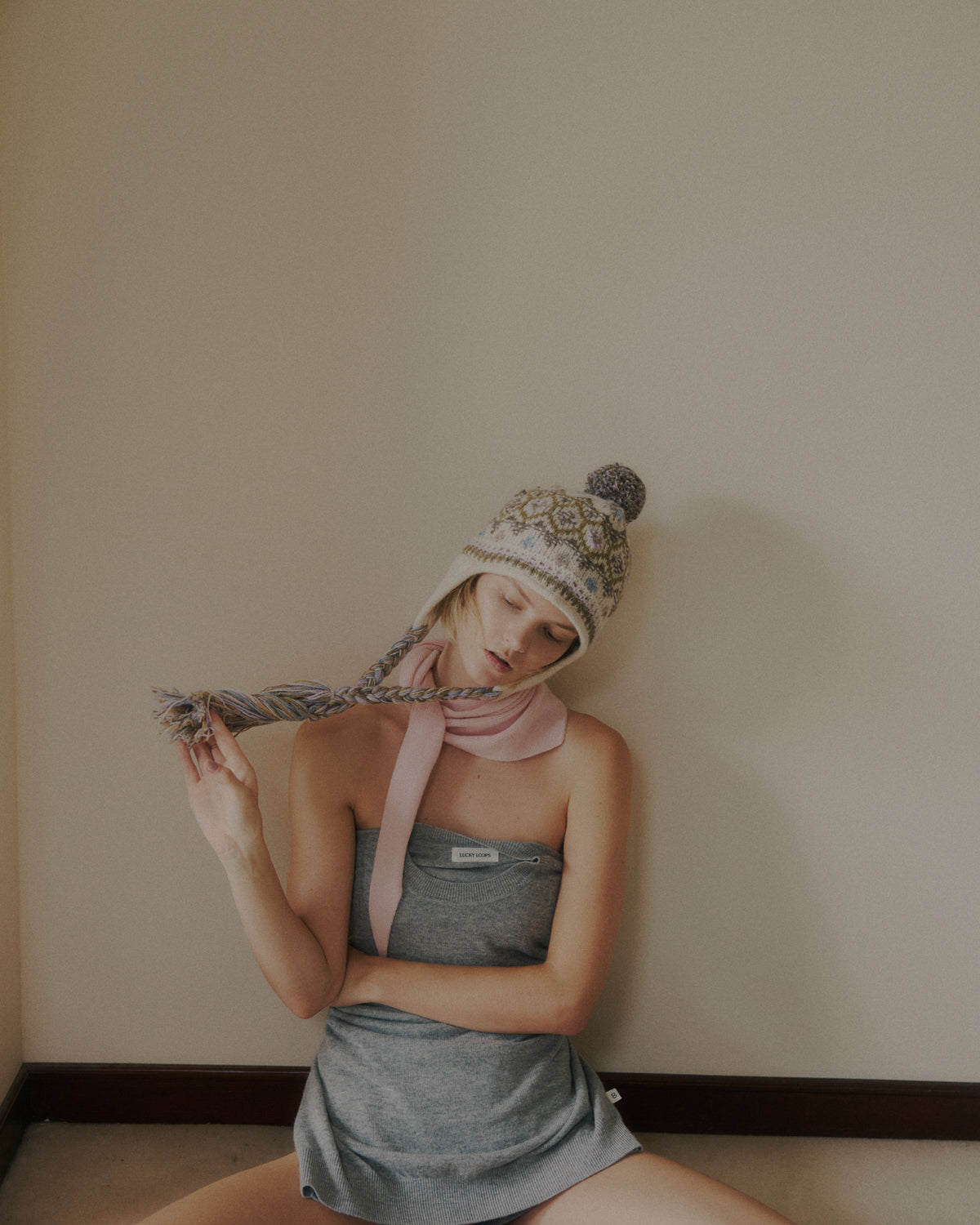 NATIVE PATTERN BEANIE