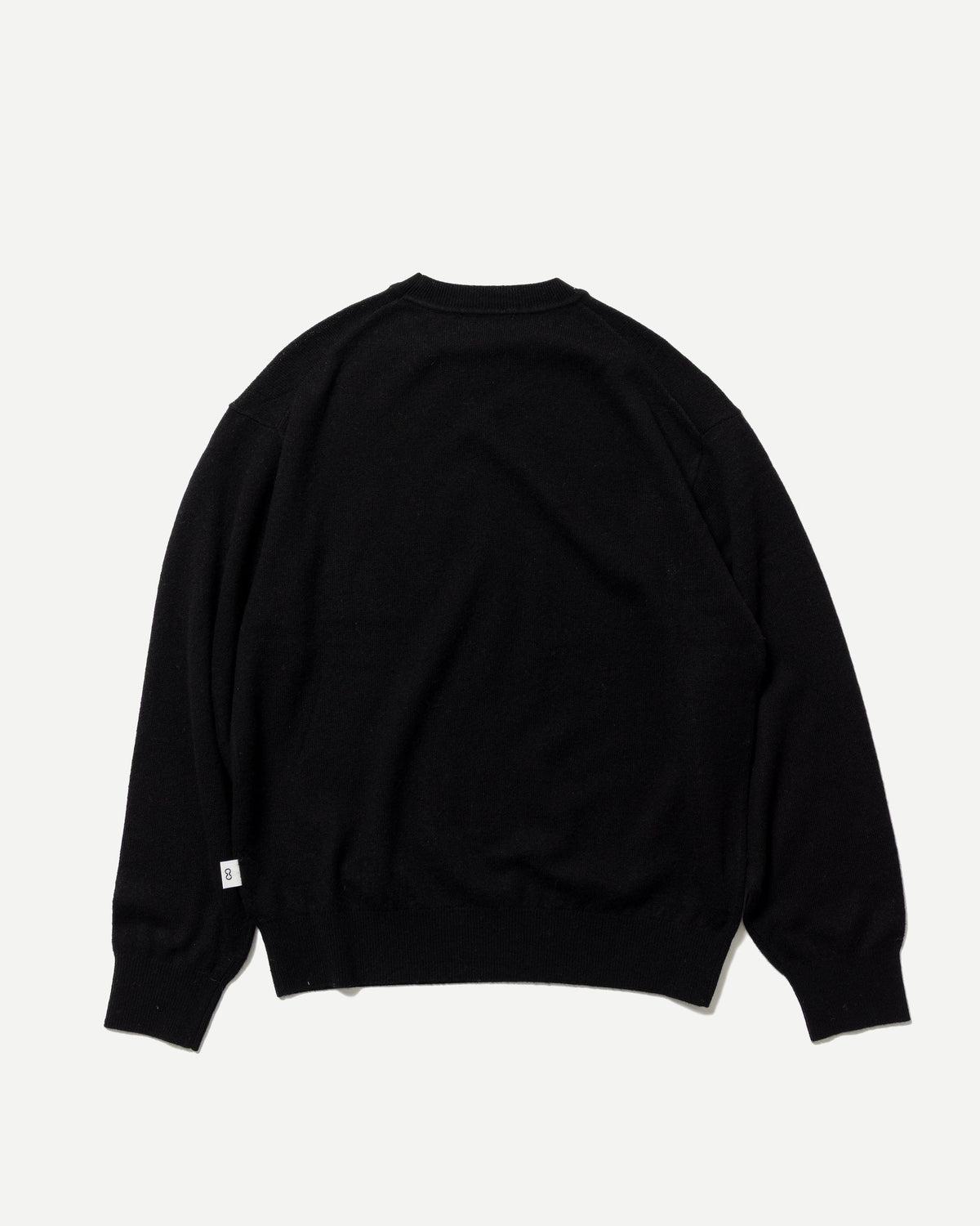 WOOL CASHMERE CREW NECK PULLOVER