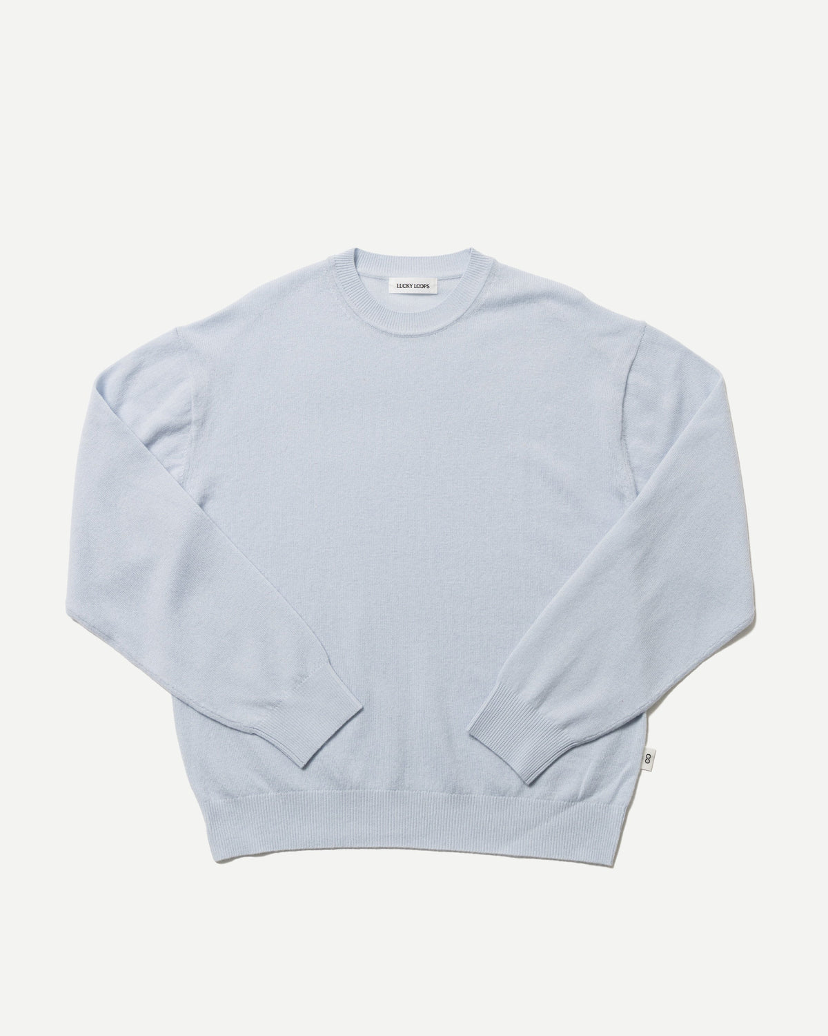 WOOL CASHMERE CREW NECK PULLOVER