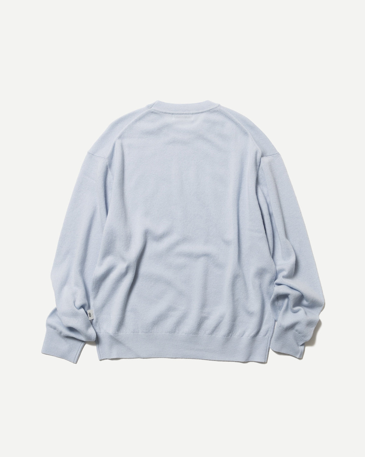 WOOL CASHMERE CREW NECK PULLOVER