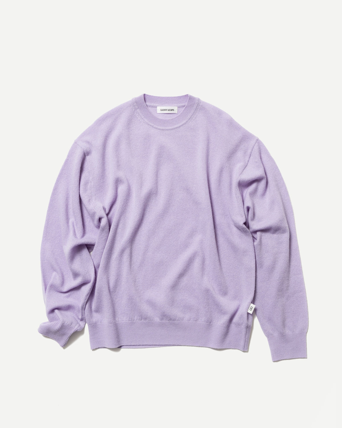 WOOL CASHMERE CREW NECK PULLOVER
