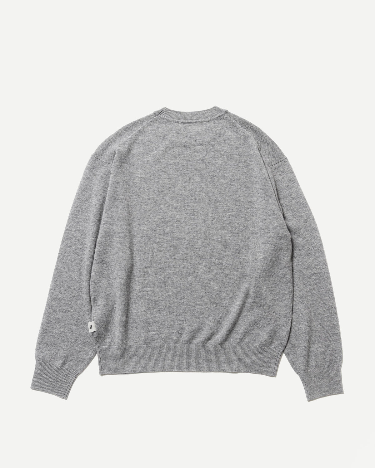 WOOL CASHMERE CREW NECK PULLOVER