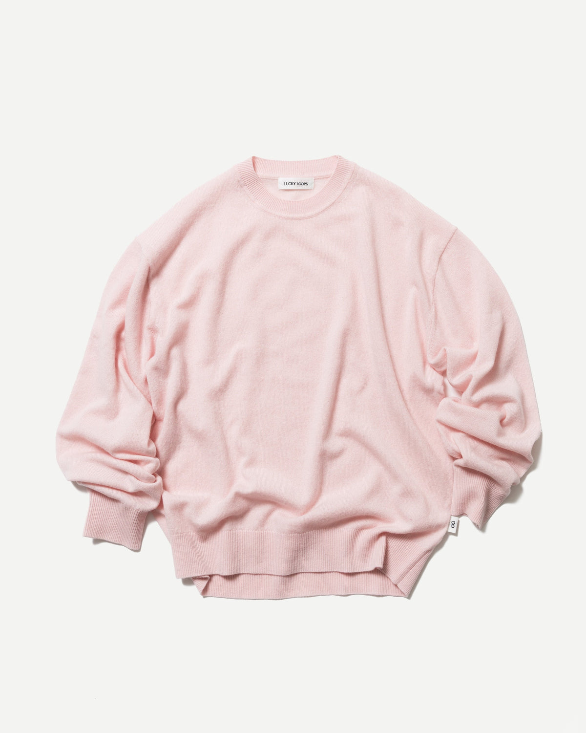 WOOL CASHMERE CREW NECK PULLOVER