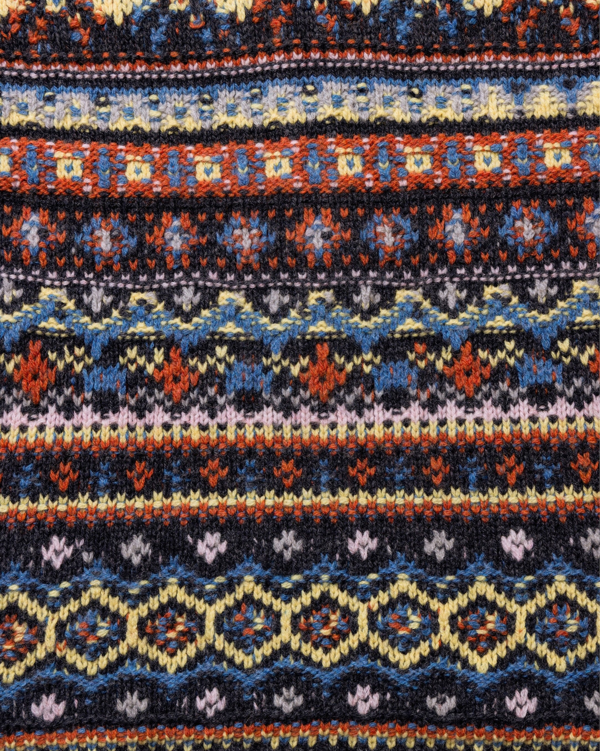 NATIVE PATTERN  ZIP-UP BLOUSON