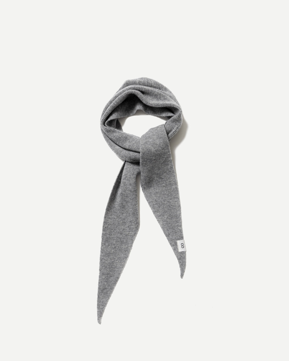 WOOL CASHMERE TRIANGLE SCARF