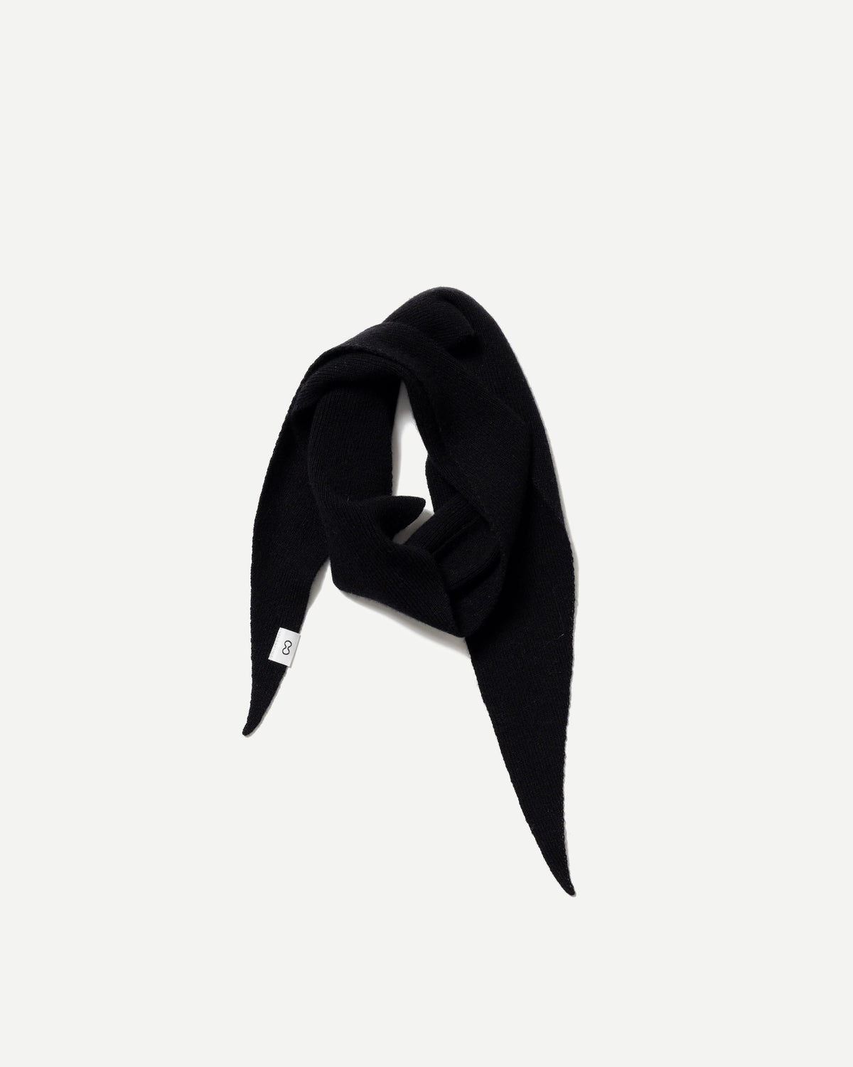 WOOL CASHMERE TRIANGLE SCARF