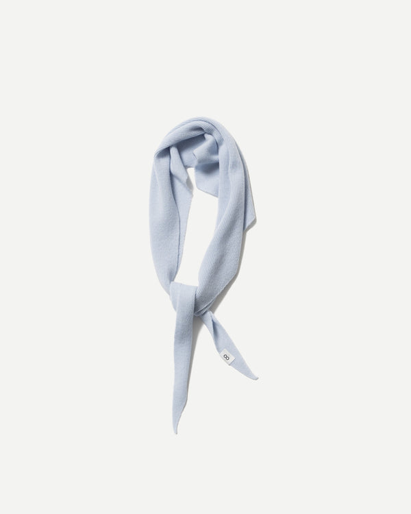 WOOL CASHMERE TRIANGLE SCARF