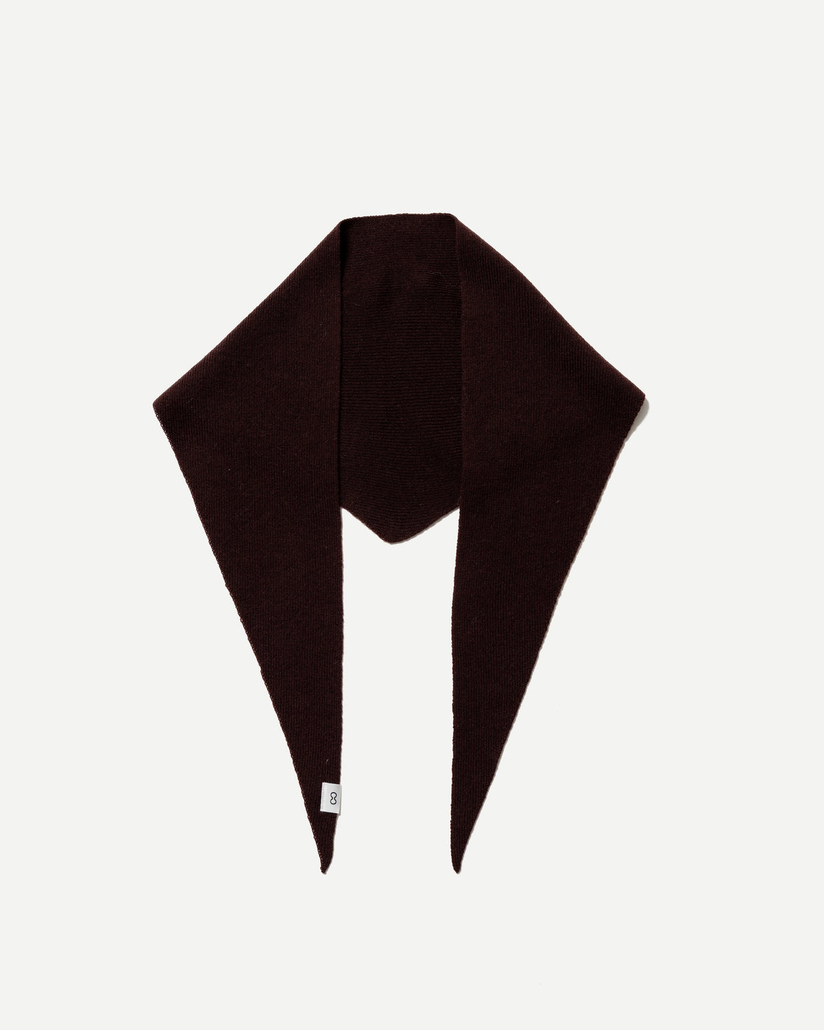 WOOL CASHMERE TRIANGLE SCARF