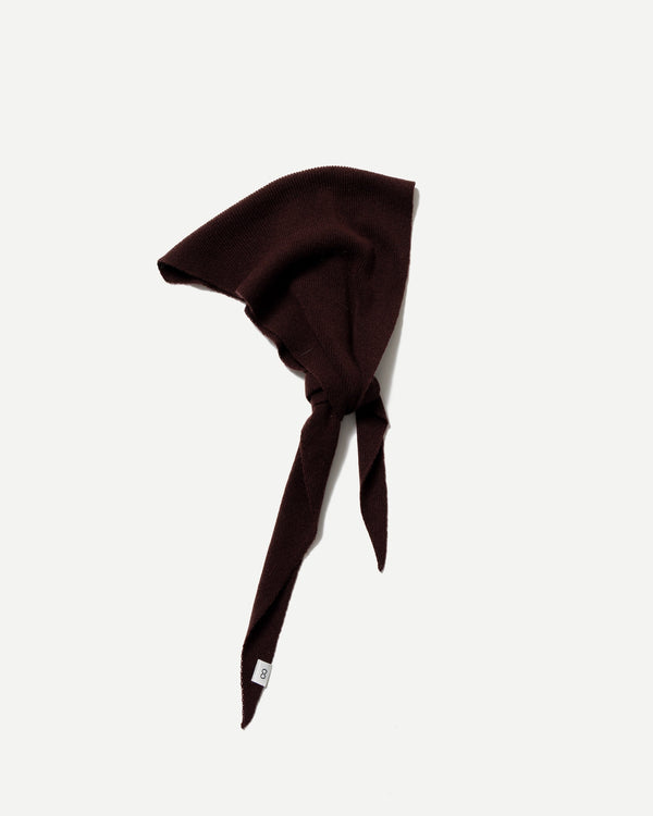 WOOL CASHMERE TRIANGLE SCARF