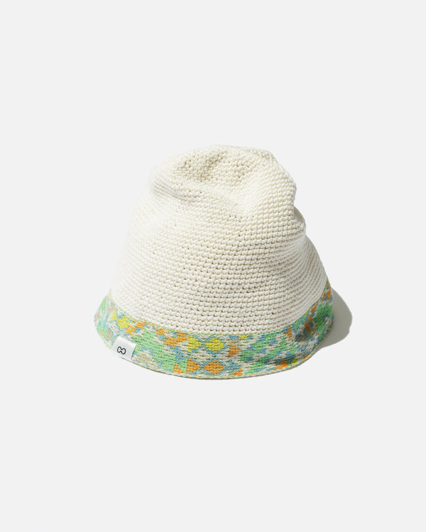 HEM PATTERN BUCKET HAT