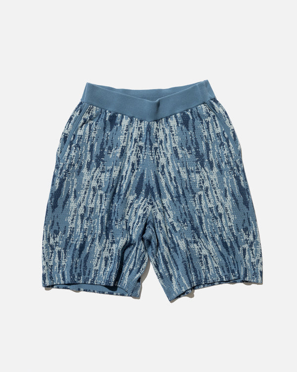 TIE DYE PATTERN MESH SHORTS