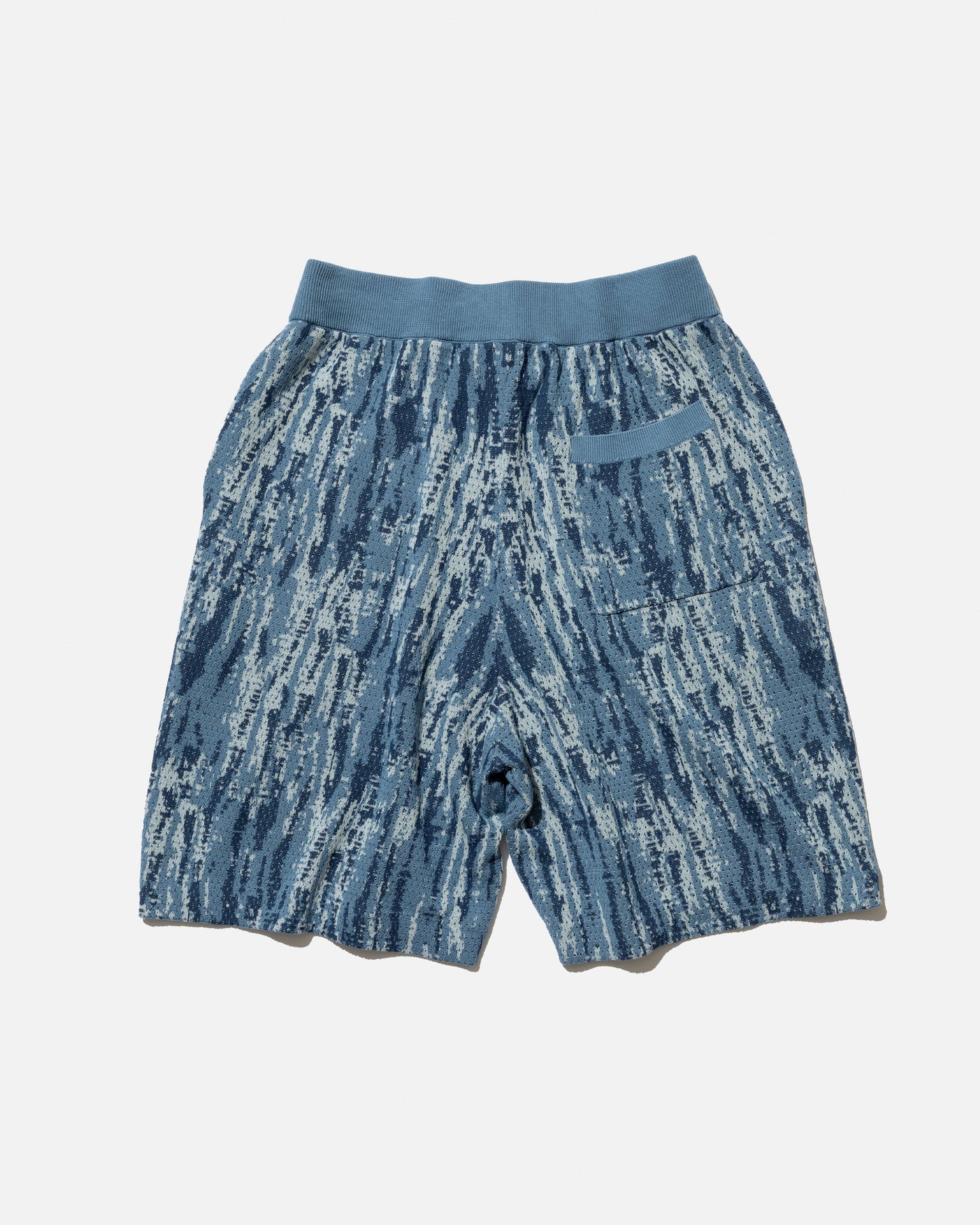 TIE DYE PATTERN MESH SHORTS
