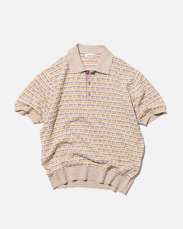 3D JACQUARD POLO