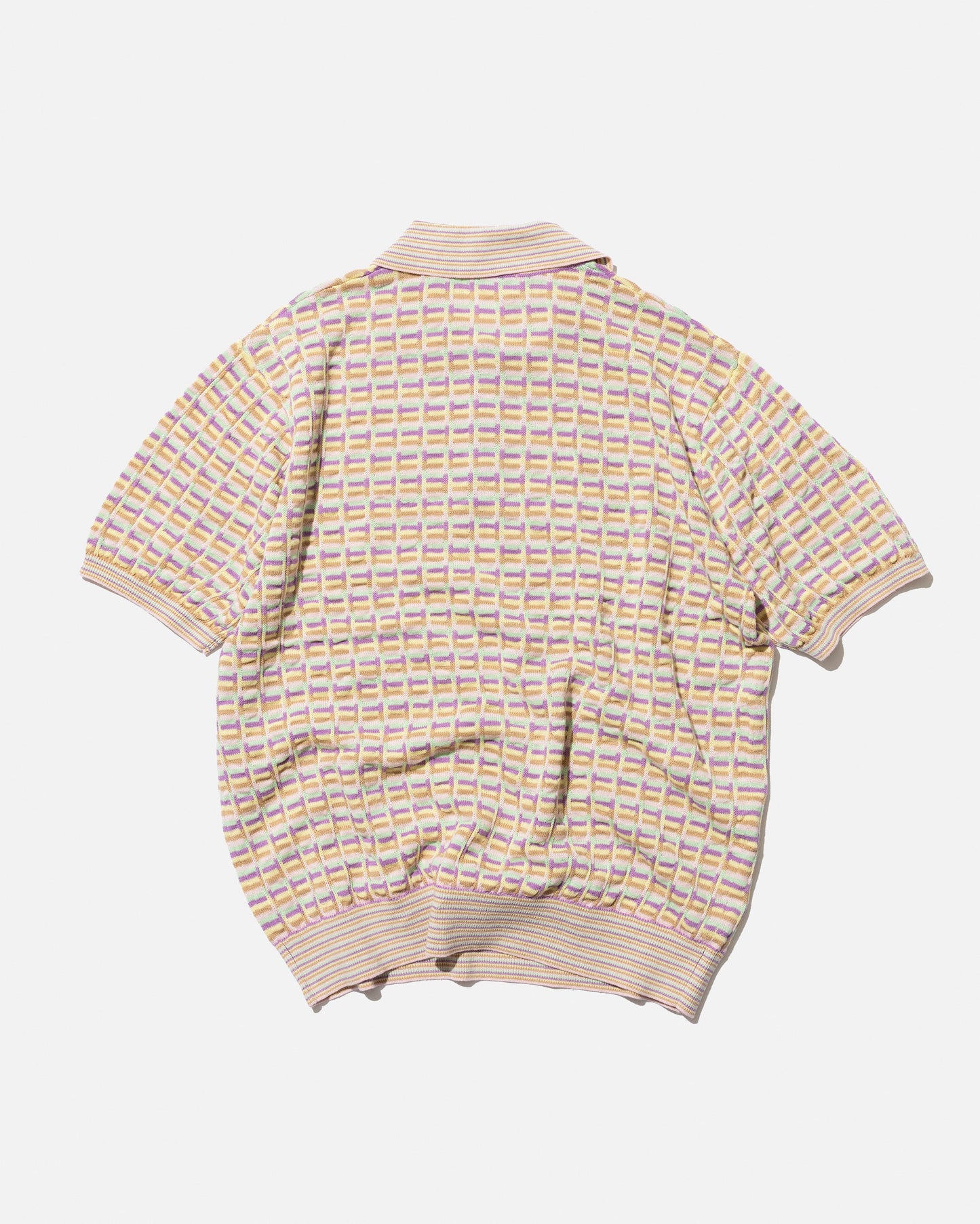 3D JACQUARD POLO