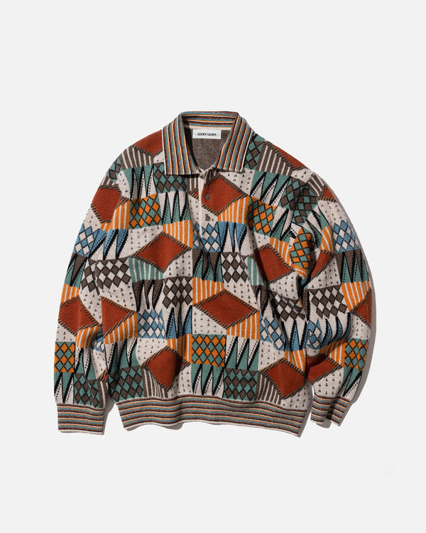 GEOMETRIC PATTERN POLO