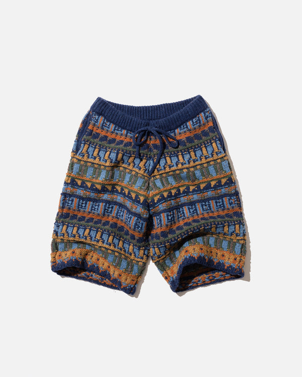 NATIVE PATTERN SHORT PANTS