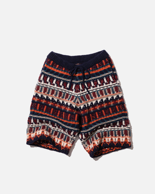 NATIVE PATTERN SHORT PANTS