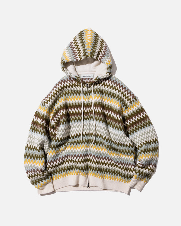 LONG WAVE PATTEN ZIP PARKA