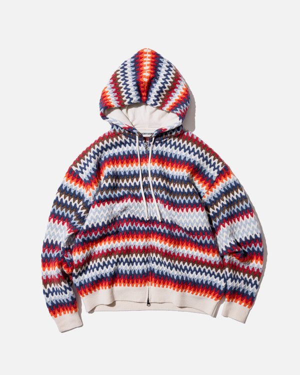 LONG WAVE PATTEN ZIP PARKA