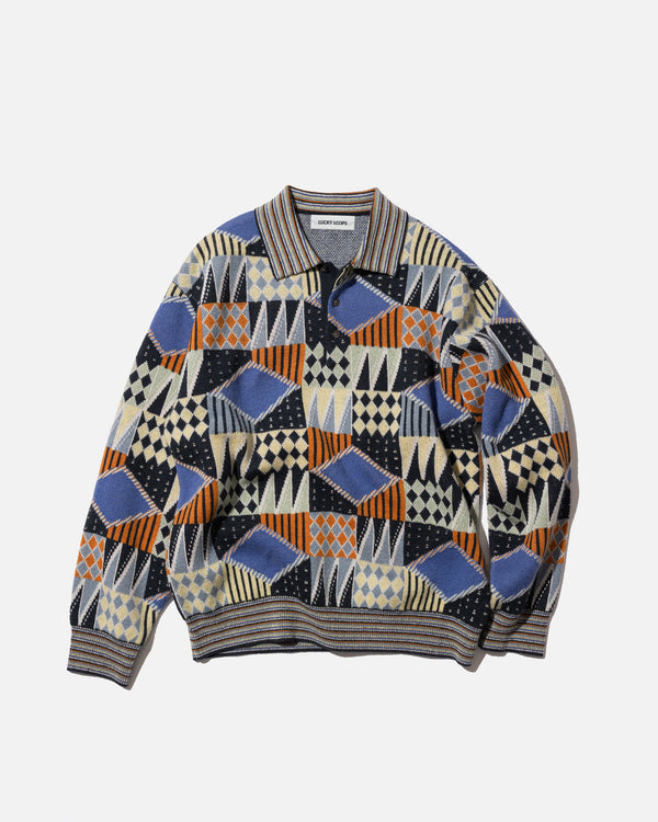 GEOMETRIC PATTERN POLO