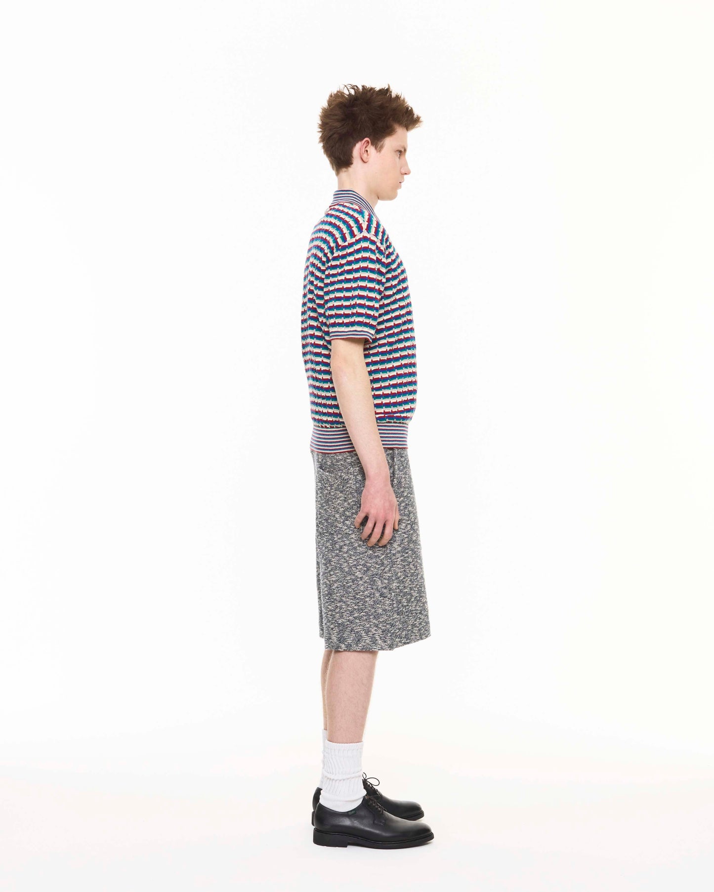 3D JACQUARD POLO