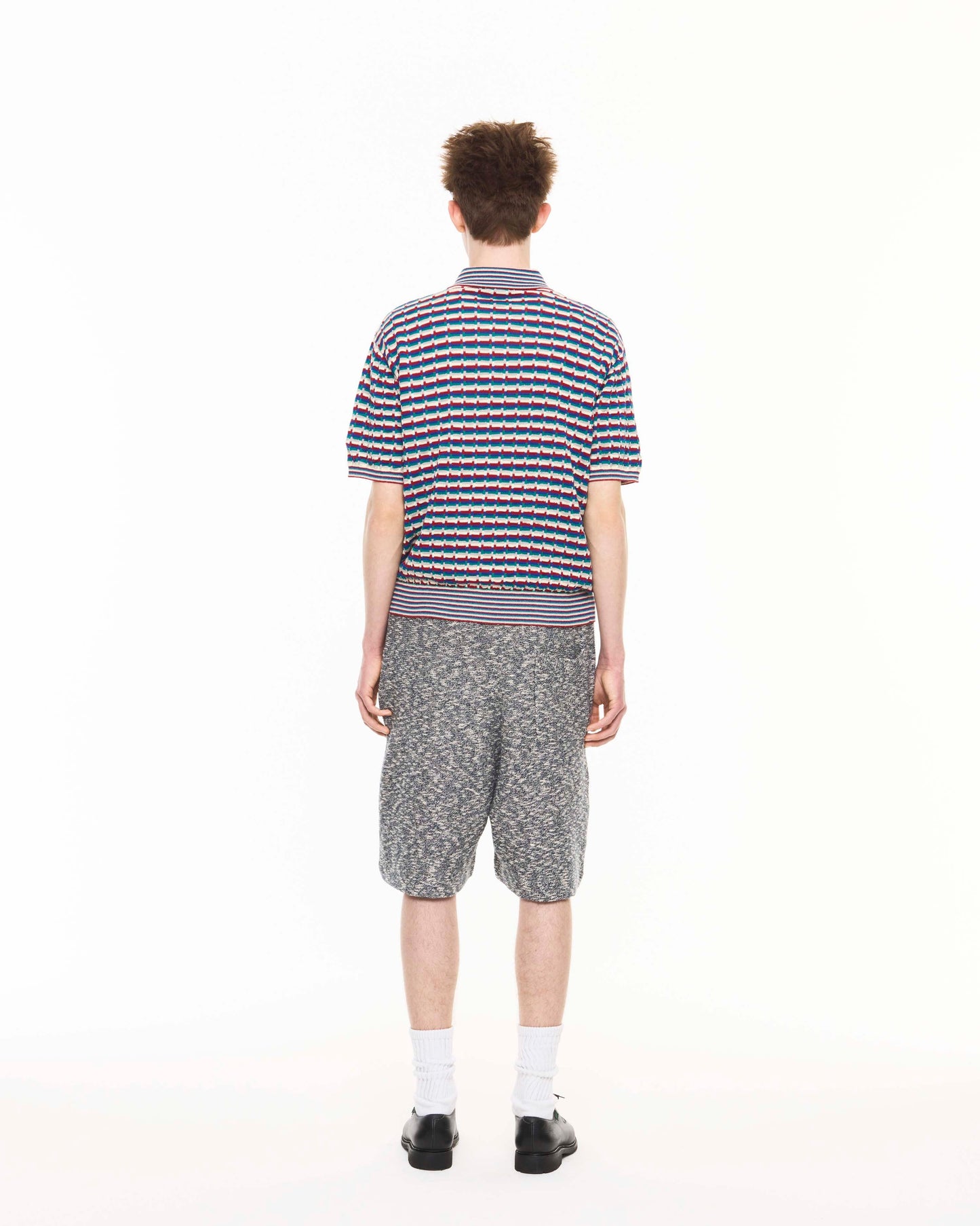3D JACQUARD POLO