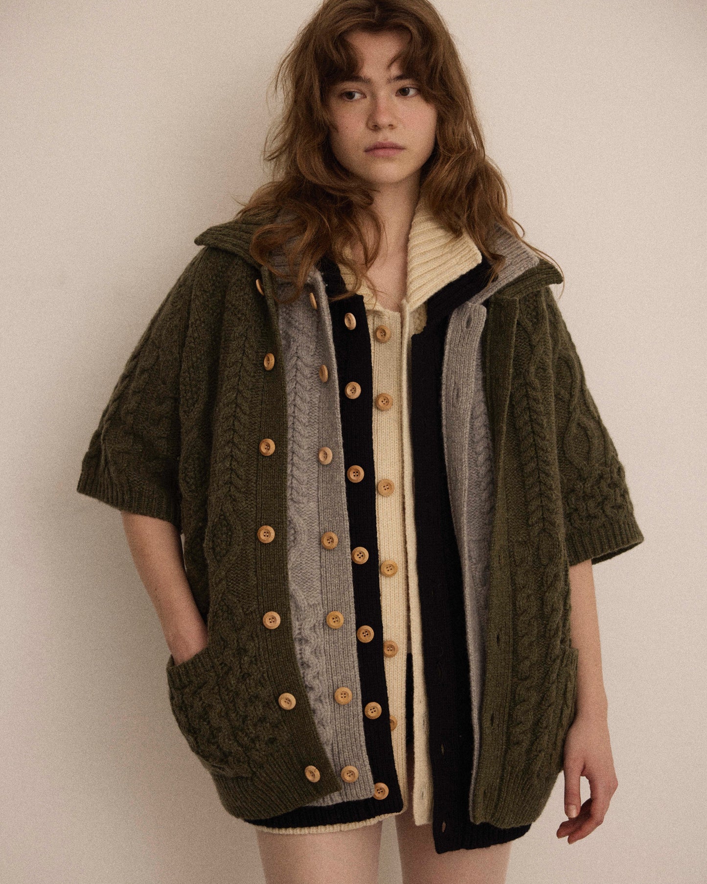 ALAN PATCHWORK S.SLEEVE